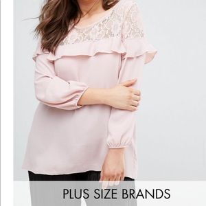 Pink ASOS blouse